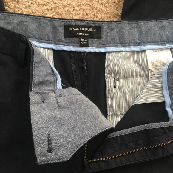 Banana Republic | Navy Aiden Chinos - Picture 3 of 4